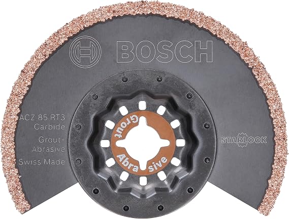 Bosch Professional Accessories Diy Carbide Serisi Derz Arası Karbür Riff Segman Testere Bıçağı, 85 mm/Acz 85 Rt3, Siyah