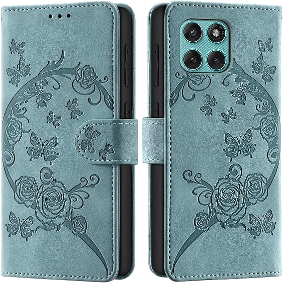 Wallet Case for Motorola Moto Edge 60 Fusion/Edge 60/60 Pro, Green