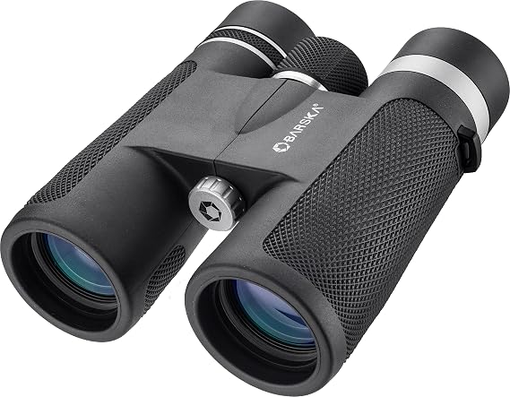 Barska Lucid View Compact Binoculars - Roof Prisms, Fully Coated Optics, Center Focus, Rubber Armor Grip Lightweight for Hiking, Bird Watching, Travel