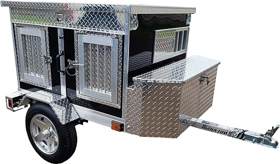 ActiveDogs Motorcycle & Small Vehicle Dog Trailer (2 Dog)