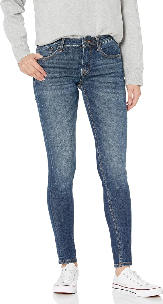 Vigoss Women's Jagger Classic Fit Skinny Jean, Dark Wash, 25